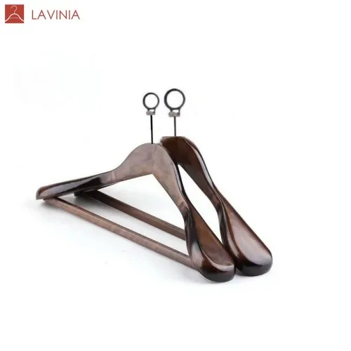 Gualainn Leathan Hanger só Óstán Solid Wood